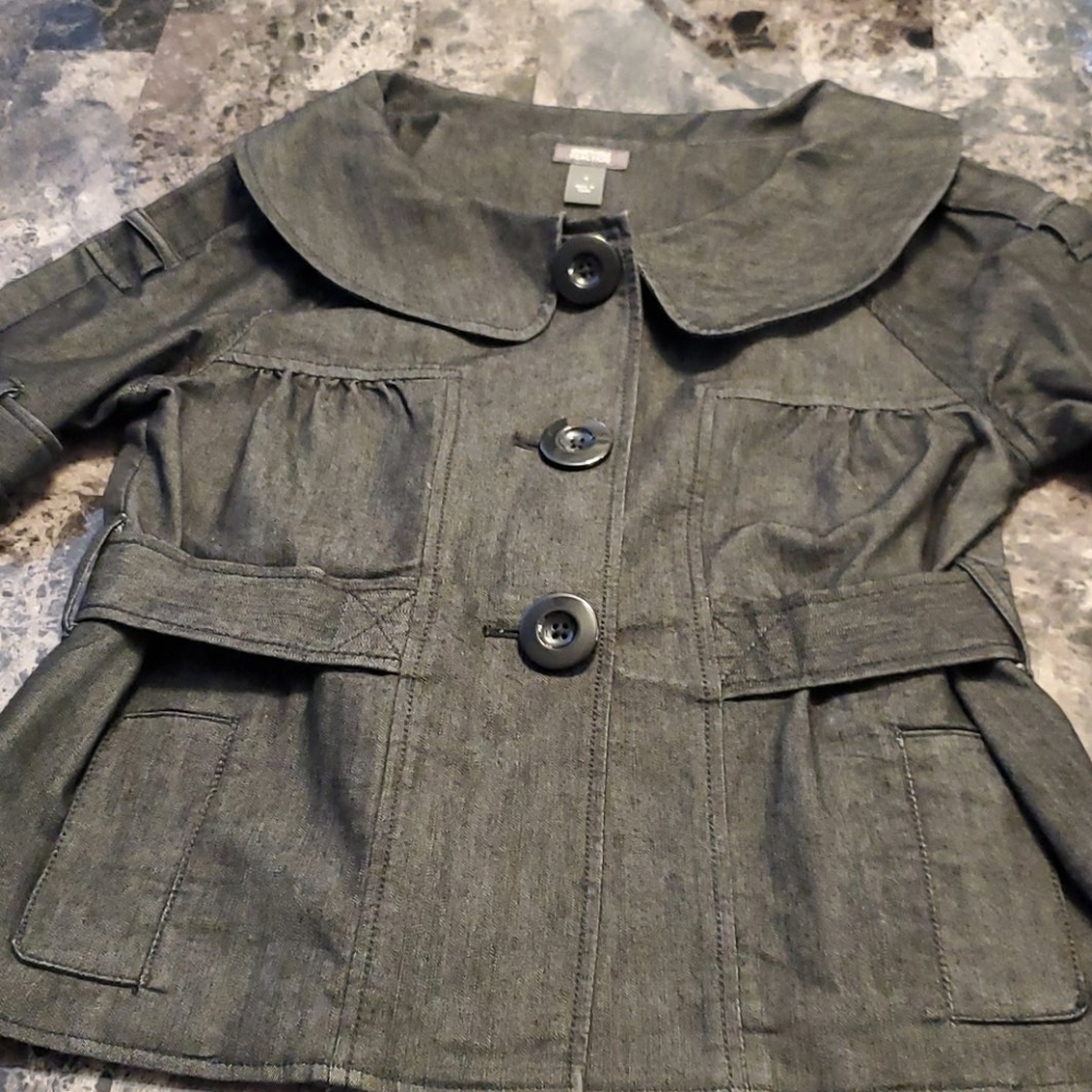 Sz 4 Jean material Jacket